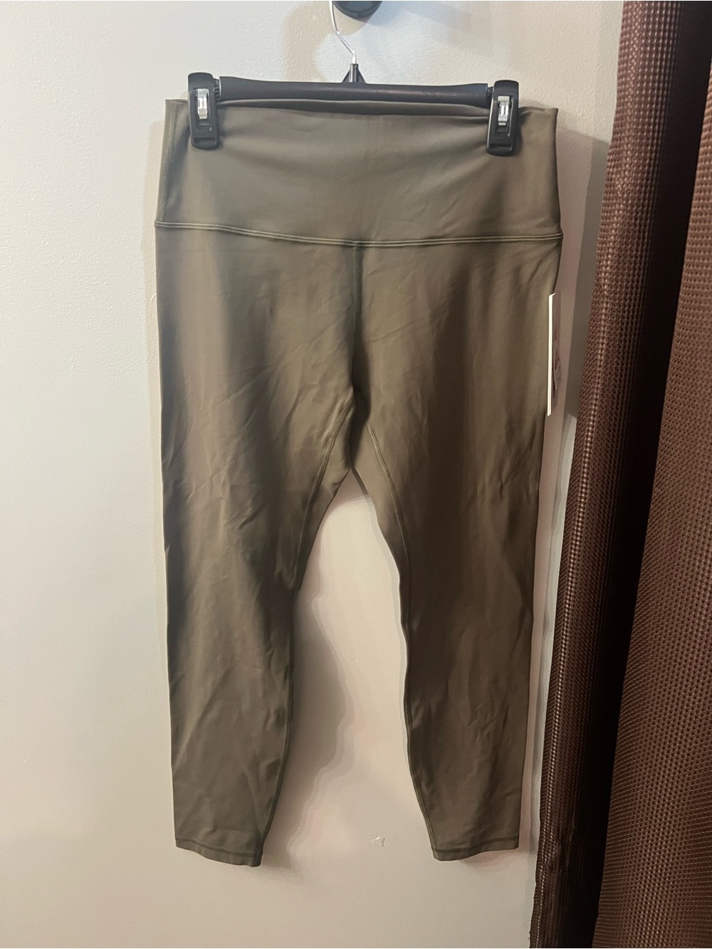 High-Rise Olive Green Everyday Leggings